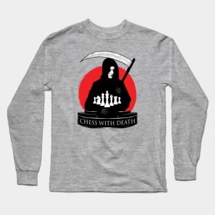 CHESS WITH DEATH Long Sleeve T-Shirt